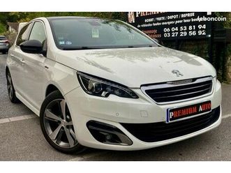peugeot 308 phase ii1.2i 130 ch eta6 boita auto gt- line 4 fois sans frais toit/gps/clim…