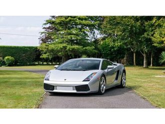 2004 lamborghini gallardo argent manuel, 6 vitesses condu...