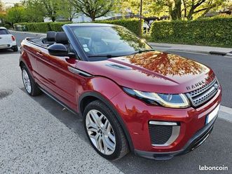 land rover range rover evoque cabriolet td4 180 bva9 4x4 hse dynamic