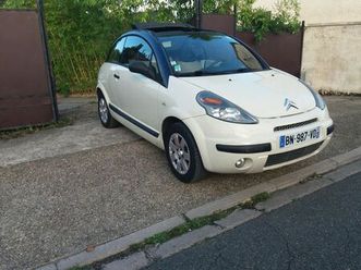 citroën c3 pluriel 1.4i so chic cuir clim auto, embrayage + distribution neuves