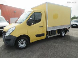 renault master 3.5t 2.3 dci 110 ch caisse meuble hayon + portes laterale