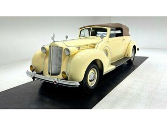 1938 packard twelve 1607 series convertible coupe