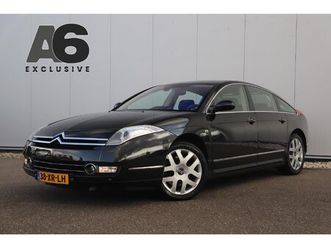 citroën c6 2.7 hdif v6 automaat origineel nl nap! navigatie parkeersensor xenon 18 inch lmv hydraulische vering