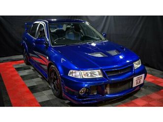MITSUBISHI LANCER EVOLUTION mitsubishi-lancer-evolution-bleu-manuel-5-vitesses-condu