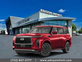 new 2025 infiniti qx80 sensory