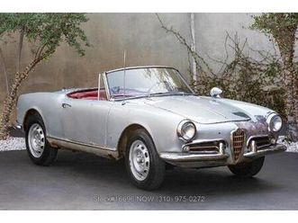 used 1963 alfa romeo giulietta