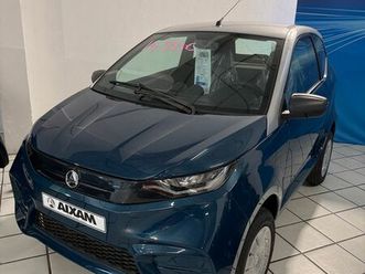 voiture sans permis aixam e-city bleu neuve 100% electrique - garantie 24 mois - batterie 5.14kwh - autonomie 70km