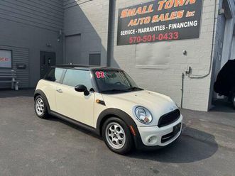 used 2012 mini cooper s base