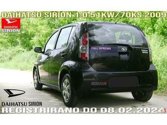 top daihatsu sirion full oprema registriran do 02.2024