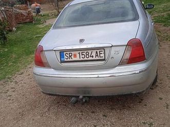rover 75 registrirana so plin atest 1200 evra