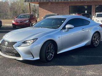 used 2017 lexus rc 200t rc turbo rwd