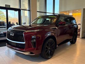new 2025 infiniti qx80 sensory