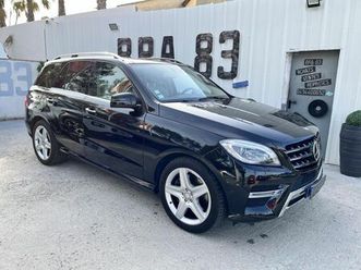 mercedes classe m ml 500 blueefficiency - bva 7g-tronic plus - bm 166 fascination pack amg