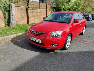 toyota avensis 2.2 d4d, diesel, 2007, no faults, mot april 2026