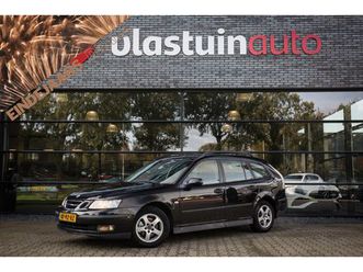 saab 9-3 sport estate 1.8 linear business , stoelverwarming, regensensor,