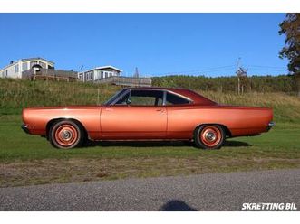 road runner hemi 7.0 - 1 av 449 1968 hemi med manuell!