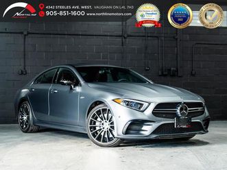 MERCEDES CLS CLS 53 AMG used-2021-mercedes-benz-cls-class-amg-cls-53-4matic-coupe-360-cam-clean-carfax