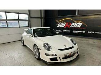 2007 porsche 911 blanc manuel, 6 vitesses conduite à gauc...