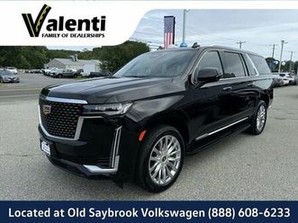 used 2023 cadillac escalade esv premium luxury old saybrook ct 06475