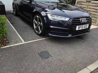 2015 65 audi a6 saloon 2.0 tdi ultra black edition s tronic euro 6 (s/s) 4dr