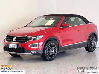 volkswagen t-roc cabrio 1.5 tsi style del 2021 usata a albano laziale