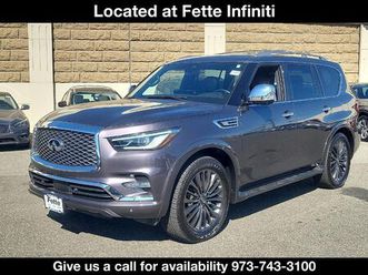certified 2024 infiniti qx80 sensory awd