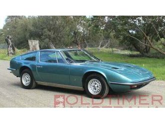 1971 maserati indy bleu manuel, 5 vitesses conduite à dro...