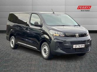 vauxhall vivaro 2.0 turbo d 145 prime h1 van