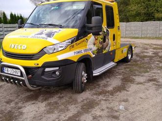 iveco daily ciągnik siodlowy samochód specjalny pomoc drogowa trzciel • olx.pl
