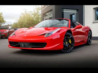 ferrari 458 spider (458 spider 4.5 v8 570ch)