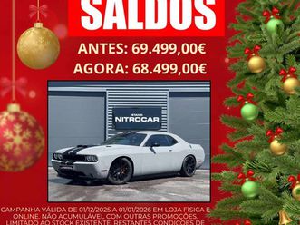 dodge challenger 3.6 v6, cx. a., 350cv