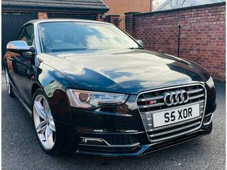 3.0 tfsi v6 cabriolet s tronic quattro euro 5 (start/stop) 2dr