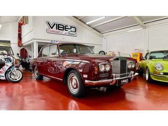 1970 rolls royce silver shadow rouge foncé automatique, 3...