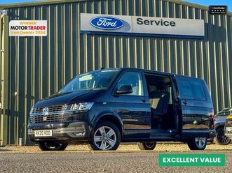 volkswagen transporter crew cab lwb l1h1 t32 150bhp kombi highline alloys air con sensors euro 6 s