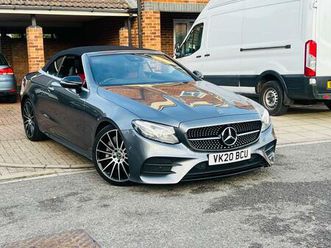 2.0 e300 amg line night edition (premium plus) cabriolet g-tronic+ euro 6 (start/stop) 2dr