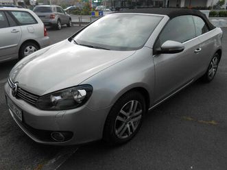 volkswagen golf cabriolet automatic +leder+ new keuring 2.0 cr tdi dsg+ new dpf roetfilter