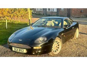 1999 aston martin db7 noir automatique, 5 vitesses condui...