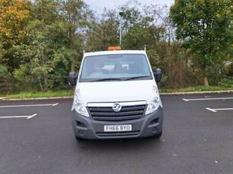 2017 vauxhall movano 2.3 cdti biturbo ecoflex dropside pickup tail lift 15ft body