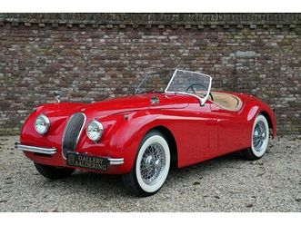 jaguar xk - xk120 ots roadster restored roadster from final year of production, recent major technical