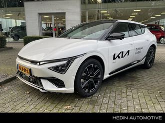 kia ev6 - gt-line 84.0kwh navigatie | lane assist | stoel/stuurverwarming | schuif/kanteldak | adapt