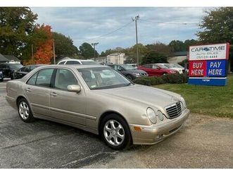 used 2002 mercedes-benz e-class e320