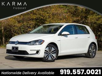 used 2017 volkswagen e-golf sel premium