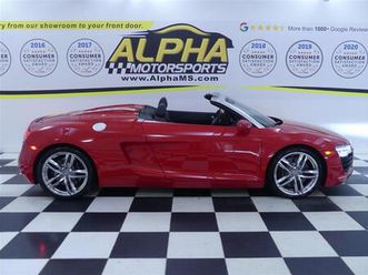 used 2014 audi r8 4.2 spyder quattro