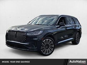 new 2025 lincoln aviator black label awd