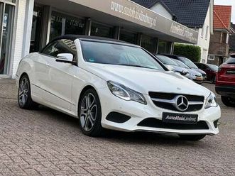 mercedes-benz e-klasse cabrio 200 edition sport|nieuwstaat!|airscarf|zwart leer|sublieme staat|1e eigenaar
