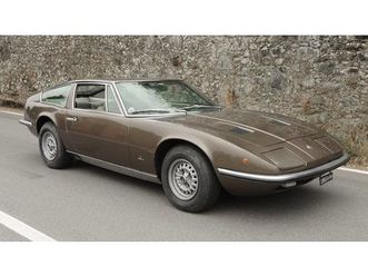 1970 maserati indy marrone manuel conduite à gauche in it...