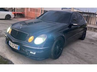mercedes-benz e class. body kit ///amg