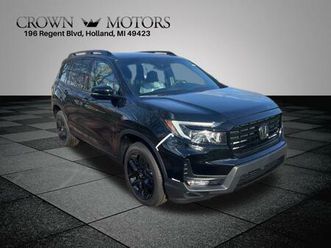 new 2025 honda passport black edition
