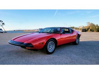1971 de tomaso pantera orange manuel, 5 vitesses conduite...