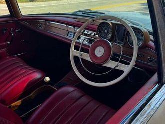1965 mercedes-benz 220 se coupe